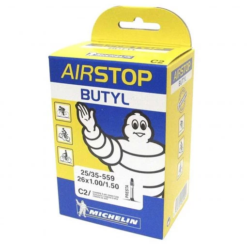 Michelin Airstop Butyl Tube Presta 40mm 700x25-32 6 Michelin Airstop Butyl Tube Presta 40mm 700x25-32 -Glory Cycles Store Online 020004 10 1 44075.1581374038