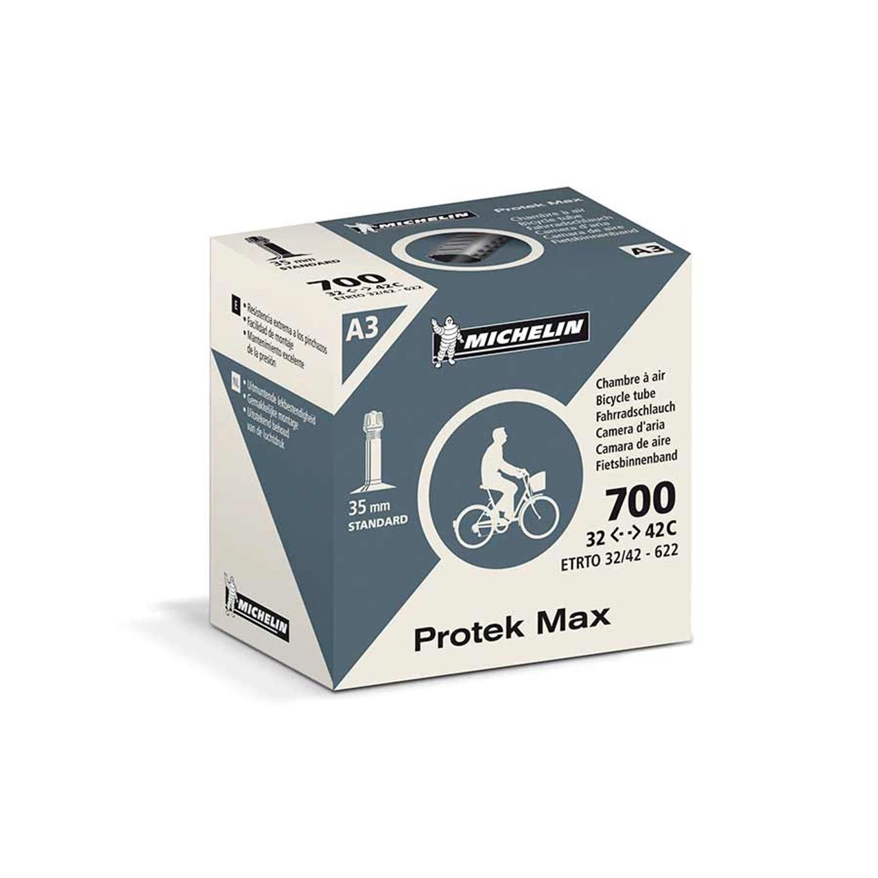 Michelin Protek Max Tube Schrader 35mm 700x32-42 1 Michelin Protek Max Tube Schrader 35mm 700x32-42