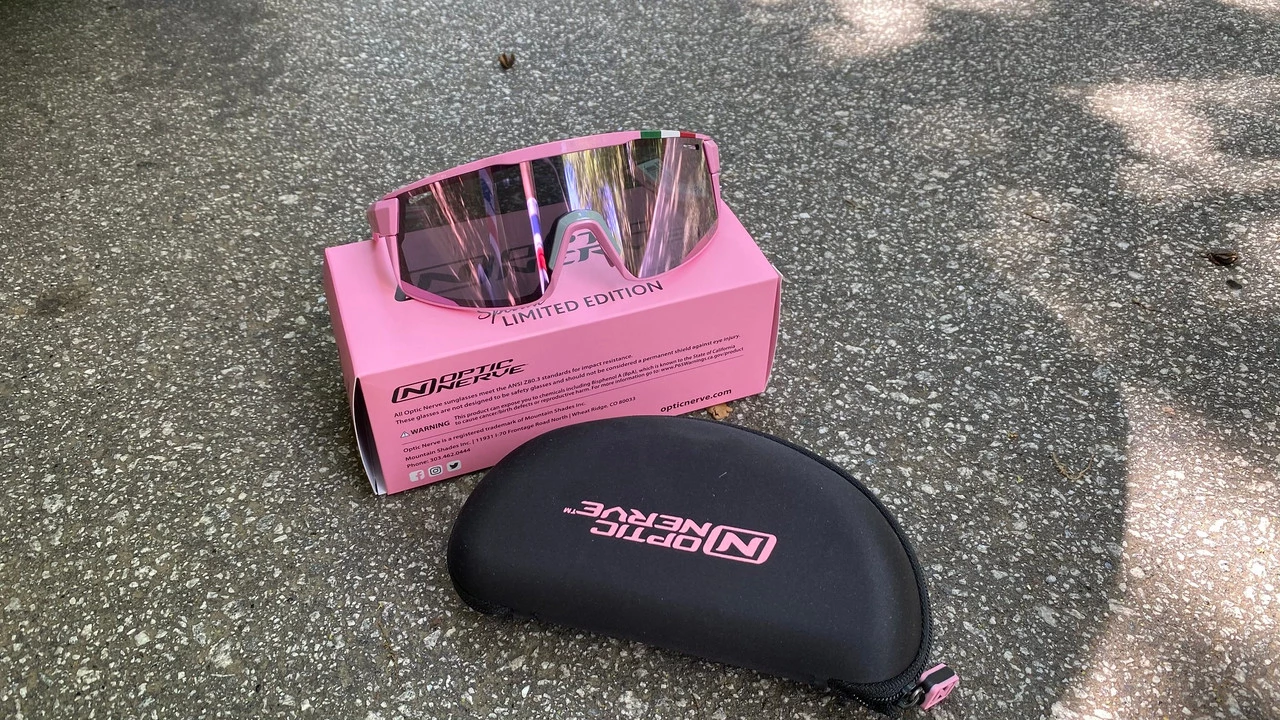 Optic Nerve Fixie Max Sunglasses Limited Giro Pink 2 Optic Nerve Fixie Max Sunglasses Limited Giro Pink - Image 2