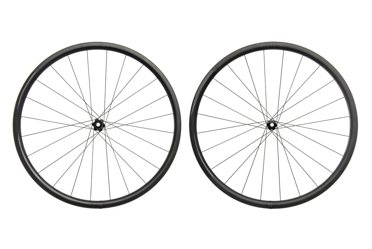 Black Inc. Thirty Tubeless Disc Brake Clincher Wheelset 1 Black Inc. Thirty Tubeless Disc Brake Clincher Wheelset