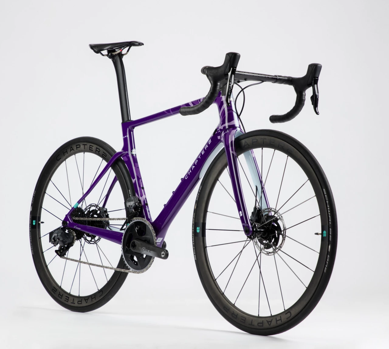 Chapter2 Rere Disc Brake Frameset Purple + Sky (Ahuriri) Limited Edition 1 Chapter2 Rere Disc Brake Frameset Purple + Sky (Ahuriri) Limited Edition