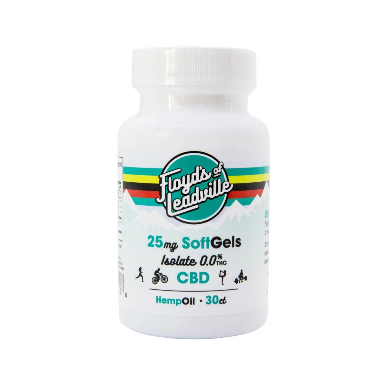 Floyds Floyd’s of Leadville CBD Isolate Hemp Oil 25mg Softgels 2 Floyds Floyd’s of Leadville CBD Isolate Hemp Oil 25mg Softgels - Image 2