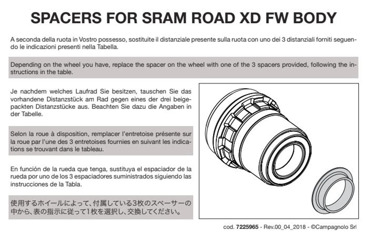 Fulcrum Campagnolo XDR Road Freewheel 3 Fulcrum Campagnolo XDR Road Freewheel - Image 3