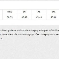 Giordana FR-C Pro Short Sleeve Jersey Mitchelton Scott 5 Giordana FR-C Pro Short Sleeve Jersey Mitchelton Scott -Glory Cycles Store Online Giordana Jersey Size Chart 70607.1557856327