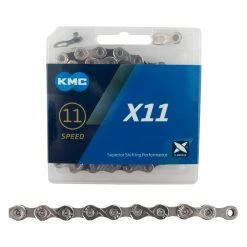 KMC X11 11 Speed Chain Silver/Black