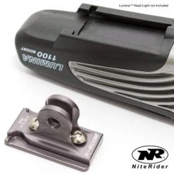 K-EDGE NiteRider Adapter: for K-EDGE Go Big Mounts and Combo Mounts, Gun Metal