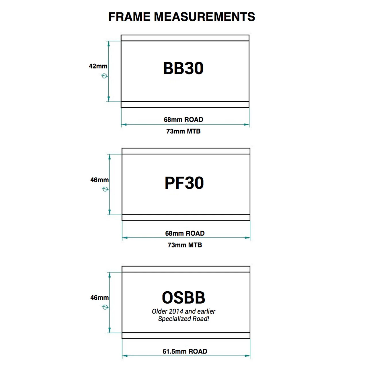 Praxis M30–BB30/PF30 73mm MTB BB 3 Praxis M30–BB30/PF30 73mm MTB BB - Image 3