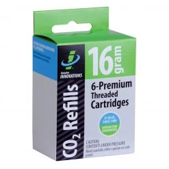 Genuine Innovations CO2 16g Threaded 6 Pack