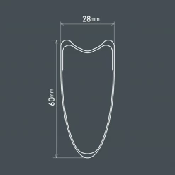 Shimano Dura-Ace R9270 C60 HR Tubeless Wheelset 11 Shimano Dura-Ace R9270 C60 HR Tubeless Wheelset -Glory Cycles Store Online R9270C60HR5 88927.1632269067