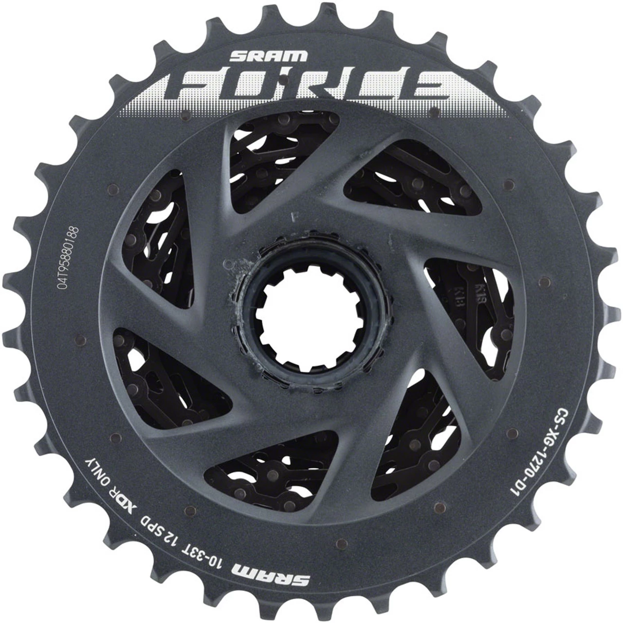 SRAM Force AXS XG-1270 12 spd Cassette 2 SRAM Force AXS XG-1270 12 spd Cassette - Image 2