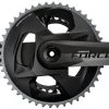 SRAM Force AXS 2x Crankset Natural Carbon