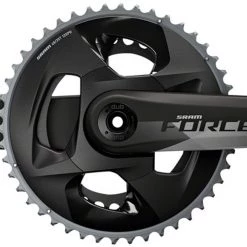 SRAM Force AXS 2x Crankset Natural Carbon