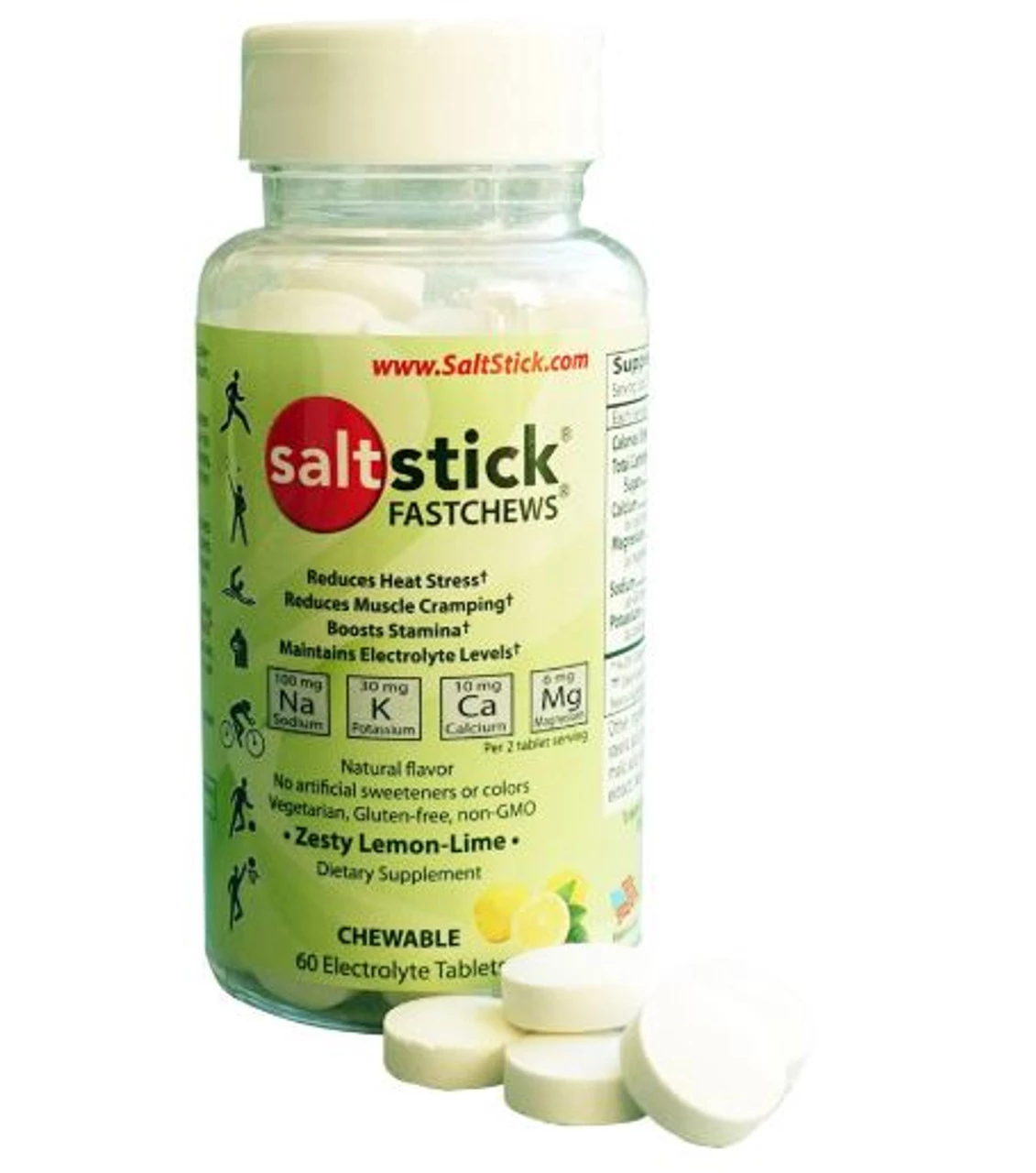 SaltStick Fastchews Chewable Electrolyte Tablets 1 SaltStick Fastchews Chewable Electrolyte Tablets