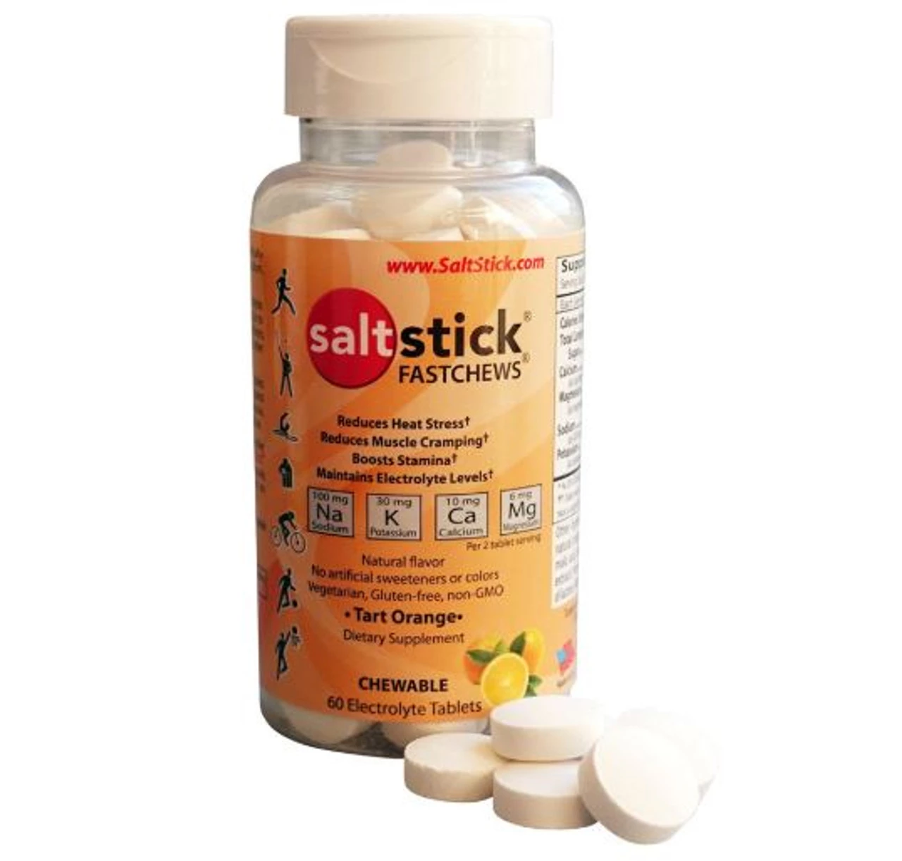 SaltStick Fastchews Chewable Electrolyte Tablets 2 SaltStick Fastchews Chewable Electrolyte Tablets - Image 2