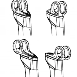 Look Aero Post 2 Long Head Kit