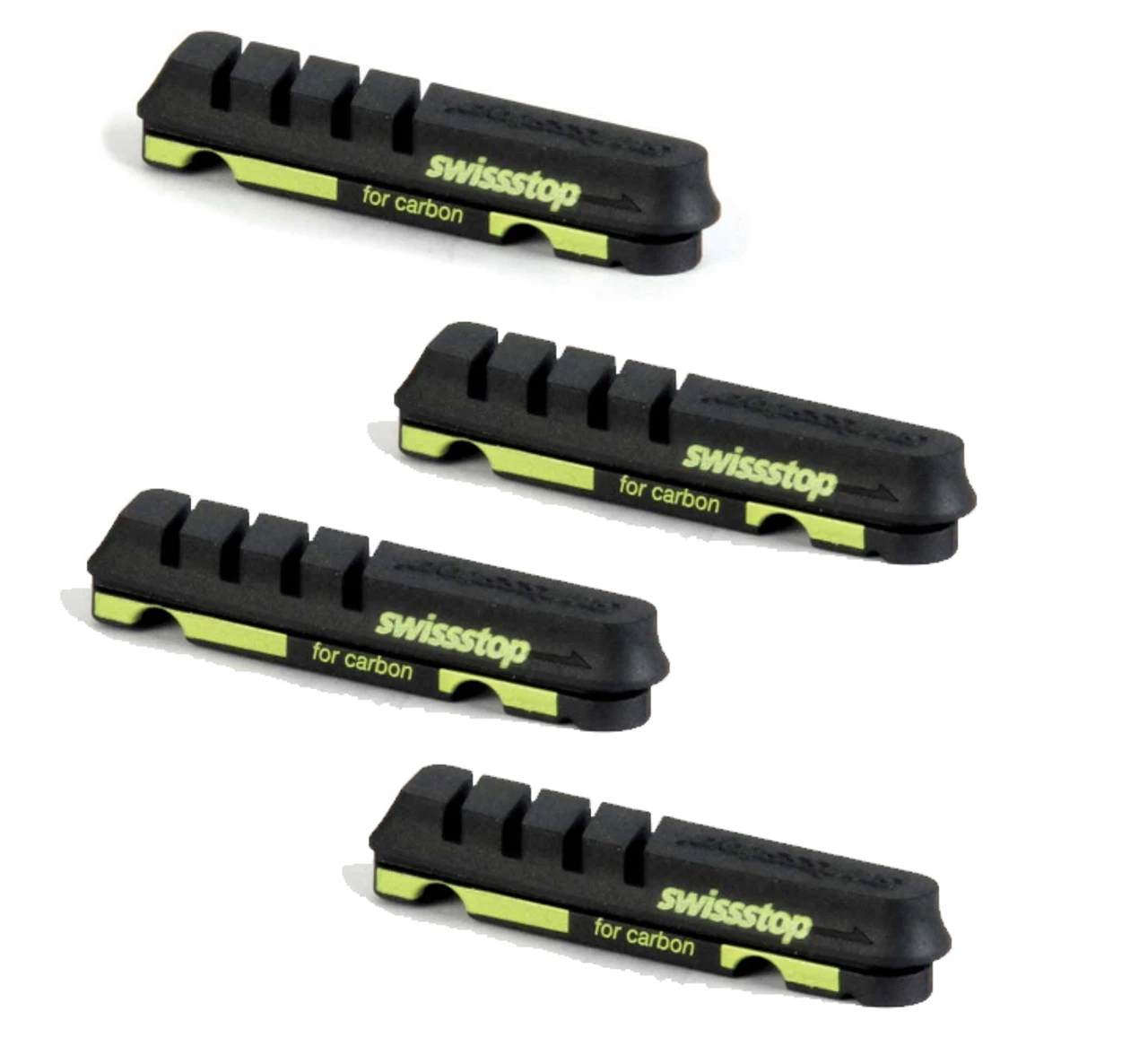 SwissStop Black Prince Flash EVO Pads - SRAM/Shimano - Carbon Rims 1 SwissStop Black Prince Flash EVO Pads - SRAM/Shimano - Carbon Rims