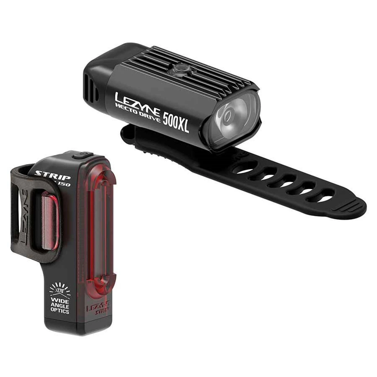 Lezyne Hecto Drive 500XL/Strip Lights 1 Lezyne Hecto Drive 500XL/Strip Lights