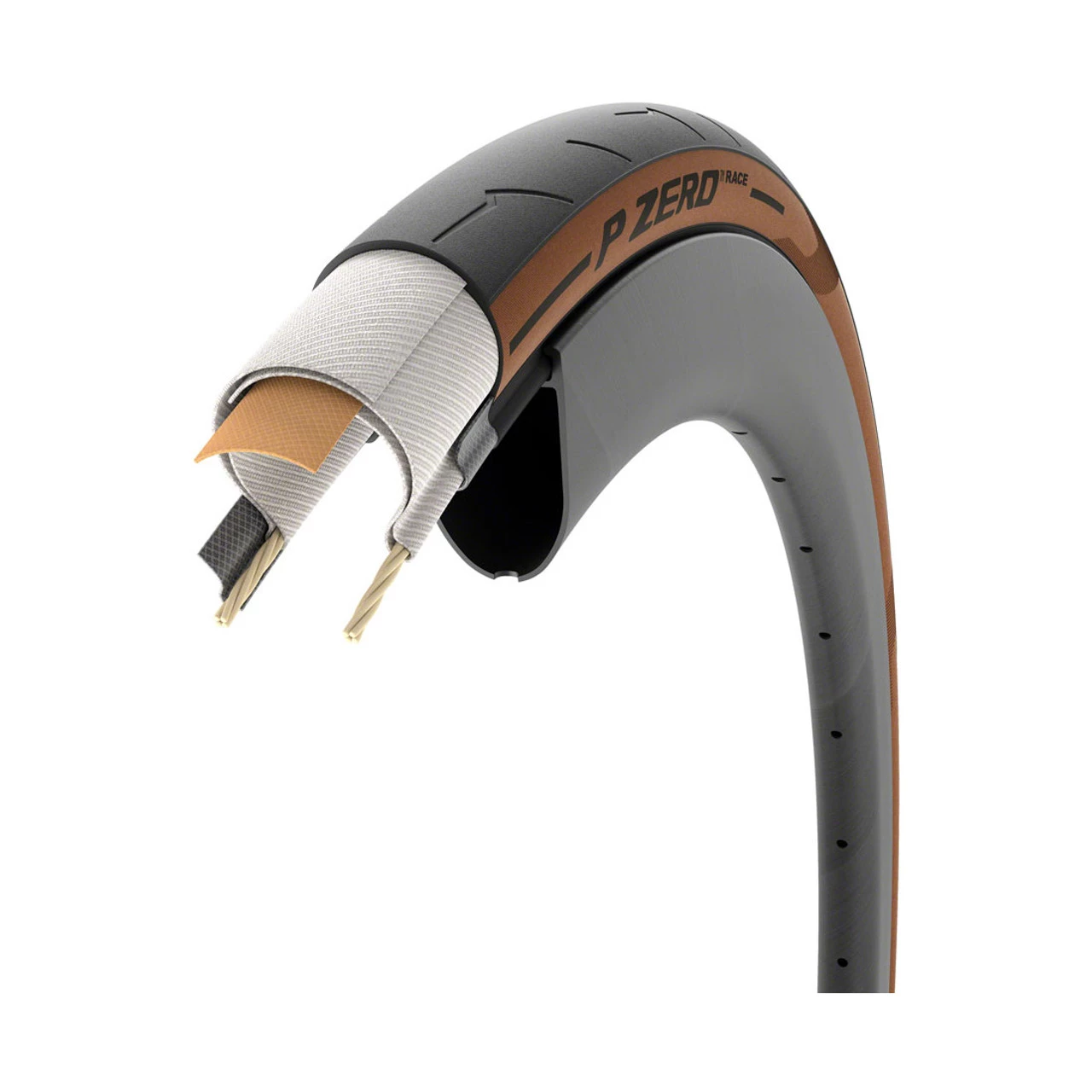 Pirelli P Zero Race Clincher Tire Classic Tan 4 Pirelli P Zero Race Clincher Tire Classic Tan - Image 4